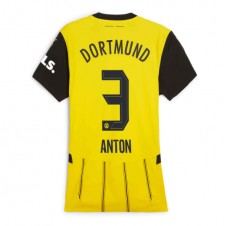 Borussia Dortmund Waldemar Anton #3 Hjemmedrakt Kvinner 2024-25 Kortermet